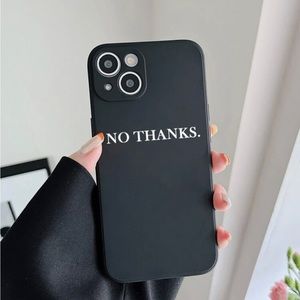 Letter Graphic Phone Case